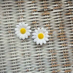 ⭐️3 for $15 or 5 for $25 Item - Retro Daisy Hair Clip Set (2)